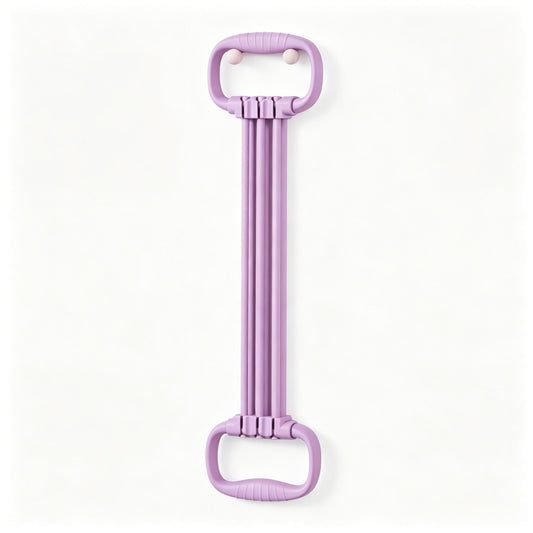 Adjustable 8-Shaped Resistance Band with 6 Tubes for Shoulder & Back Sculpting