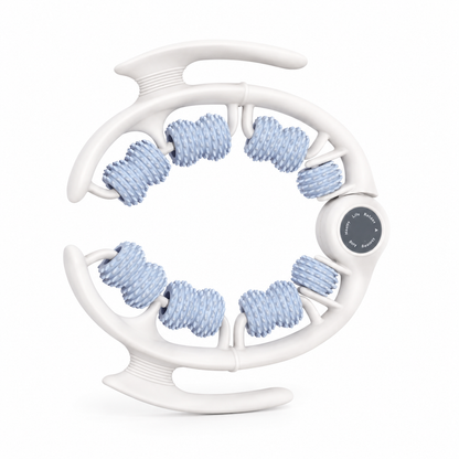 360° Wrap-Around Roller Massager | 14-Wheel Leg & Muscle Roller