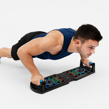Multi-Functional Foldable Push-Up Board | Smart Upper Body Core Trainer